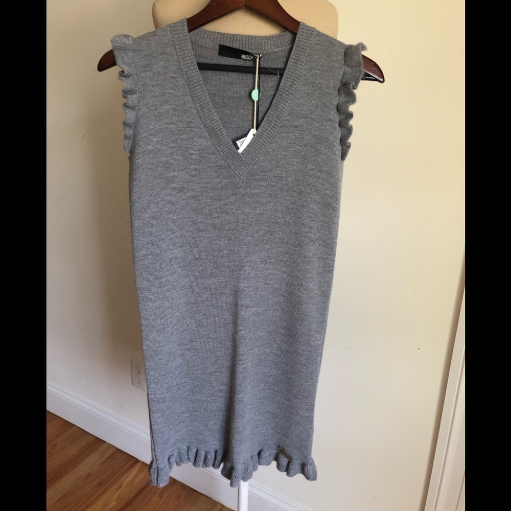 BNWT Love Moschino wool dress size 38 (4-6 US)